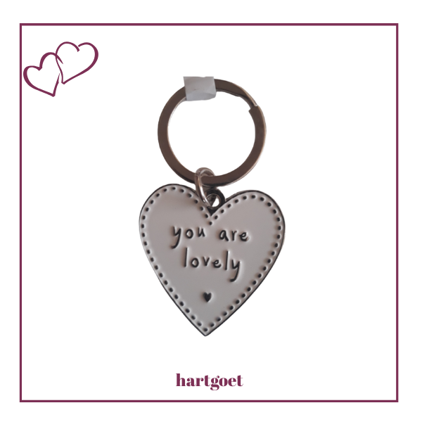 Enamel Keyring - You Are Lovely