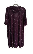 Load image into Gallery viewer, Hooded Dress &amp; Shift Dress - Purple - L
