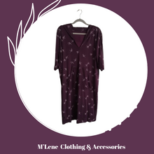 Load image into Gallery viewer, Hooded Dress &amp; Shift Dress - Purple - L
