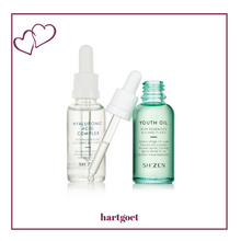 Load image into Gallery viewer, Sh&#39;Zen Hyaluronic Acid Complex (30ml) &amp; Youth Oil (30ml)
