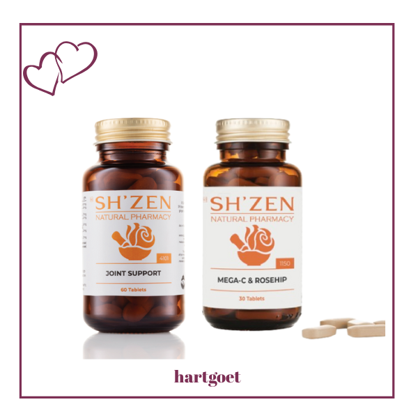 Sh'Zen Joint Support and Sh'Zen Mega-C & Rosehip