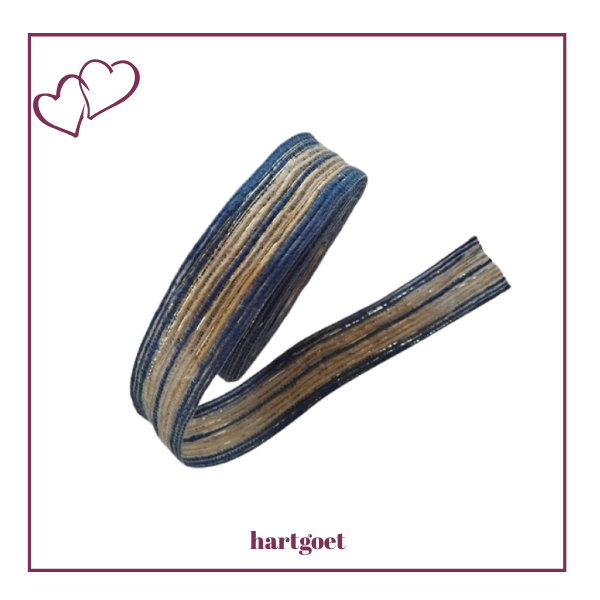 Ribbon - Jute - Blue