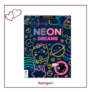 Kaleidoscope Colouring - Neon Dreams