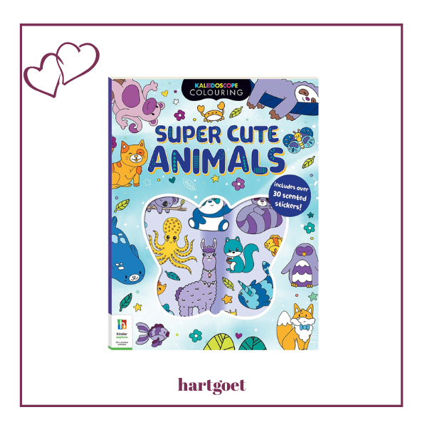 Kaleidoscope Colouring:  Super Cute Animals