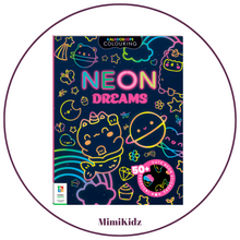 Load image into Gallery viewer, Kaleidoscope Colouring - Neon Dreams
