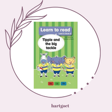 Load image into Gallery viewer, Learn to read - Level 5 Book 8 - Tippie and the big tackle
