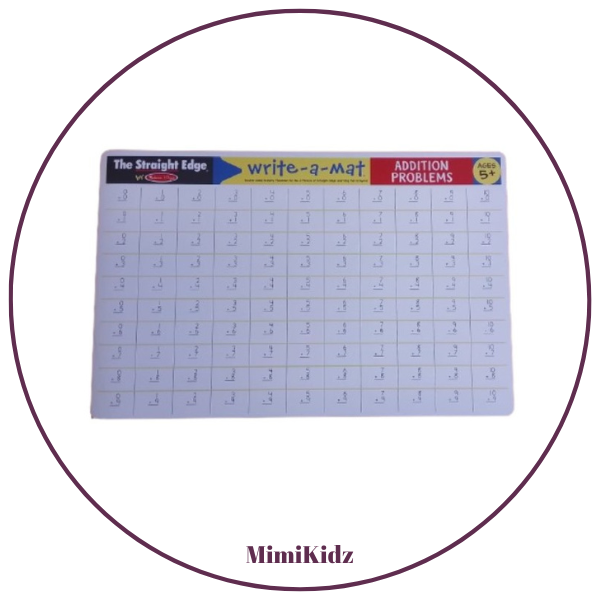 Melissa & Doug - Learning Mat - Addition Problems