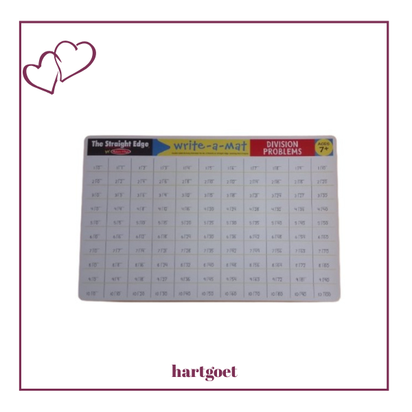 Melissa & Doug - Learning Mat - Division