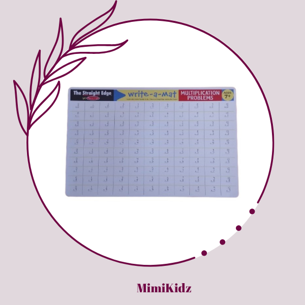 Melissa & Doug - Learning Mat - Multiplication Problems