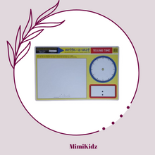 Load image into Gallery viewer, Melissa &amp; Doug - Learning Mat - Telling time
