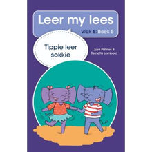 Load image into Gallery viewer, Leer my lees - Vlak 6, Boek 5 - Tippie leer sokkie
