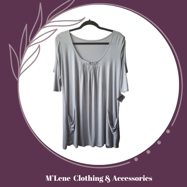 Leisure top - light grey