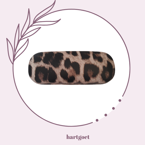 Leopard Print Glasses Case