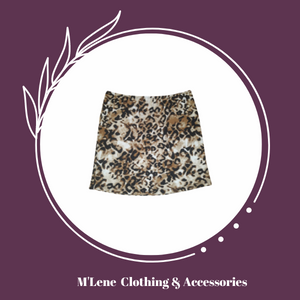 Hip Skirt -  Leopard Print