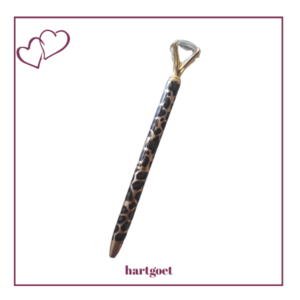 Novelty Pen - Leopard Print