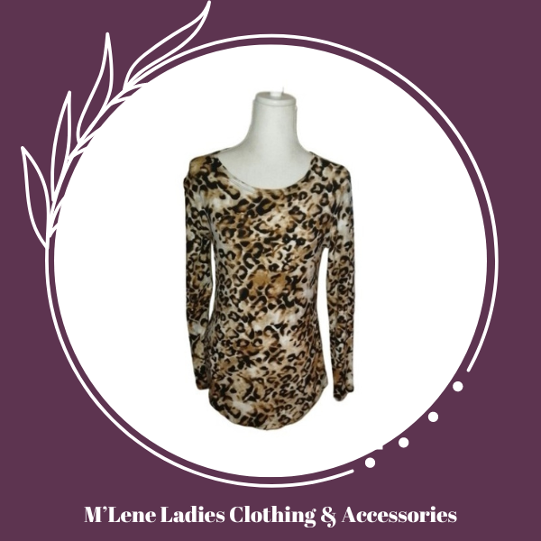 Underlay Top - Leopard Print