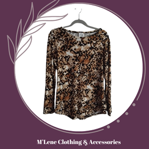 Underlay Top - Leopard Print