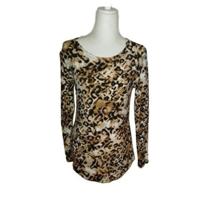 Underlay Top - Leopard Print