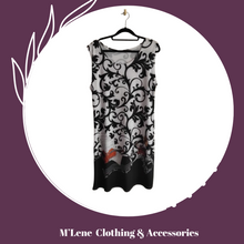 Load image into Gallery viewer, Sleeveless dress - When words fail, music speaks - XL
