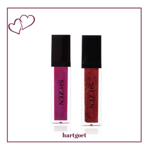 Sh'Zen Lip Gloss - Sheer Orchid & Rose Noir