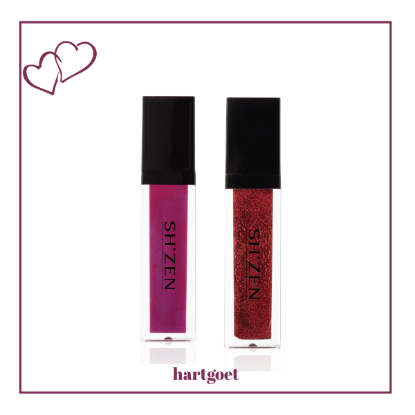 Sh'Zen Lip Gloss - Sheer Orchid & Rose Noir