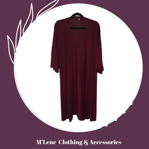 Long jacket - maroon