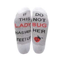 Load image into Gallery viewer, Love Bug socks &amp; Handcream &amp; Lip Balm
