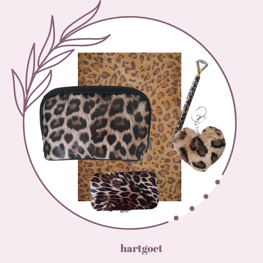 Love Leopard Print Gift Set