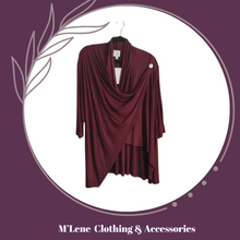 Load image into Gallery viewer, Polkadot Life - Camilla Jacket - Maroon
