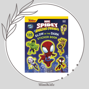 Marvel - Spidey and his amazing friends glow in the dark sticker book