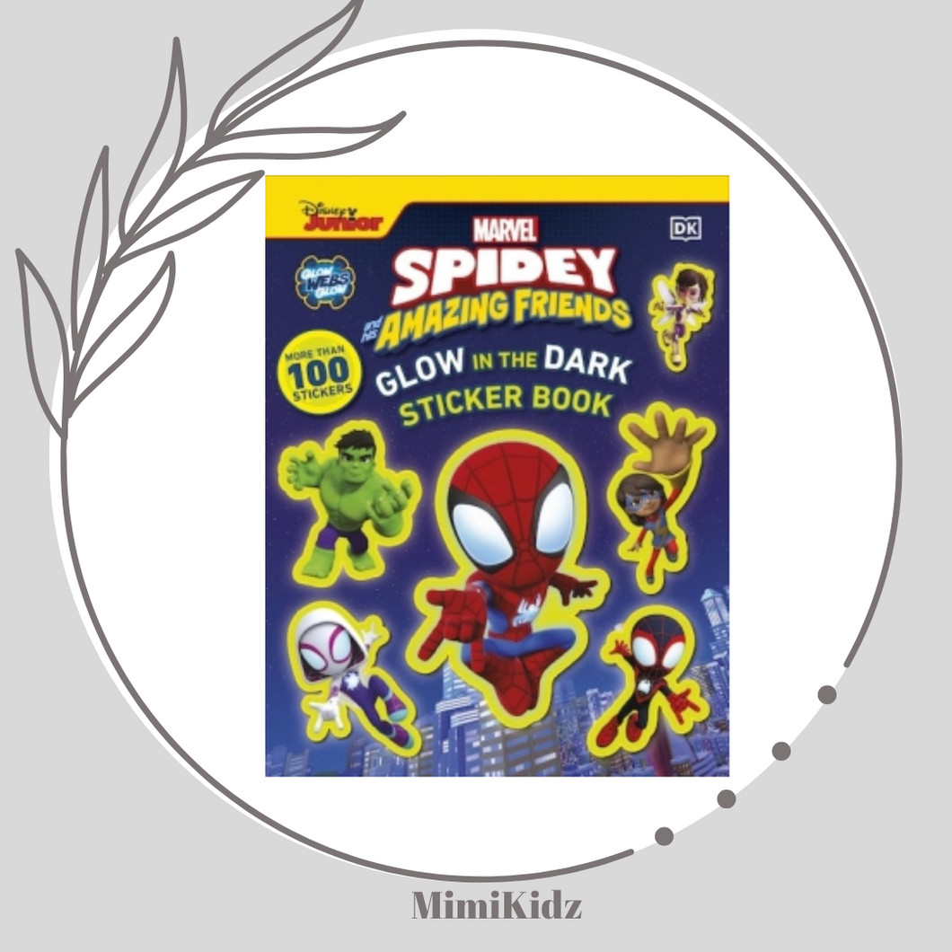 Marvel - Spidey and his amazing friends glow in the dark sticker book