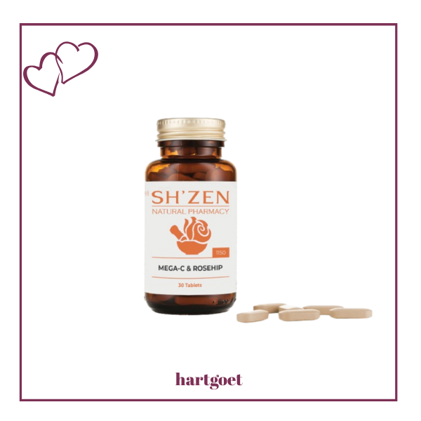 Sh'Zen Mega-C & Rosehip tablets (30)