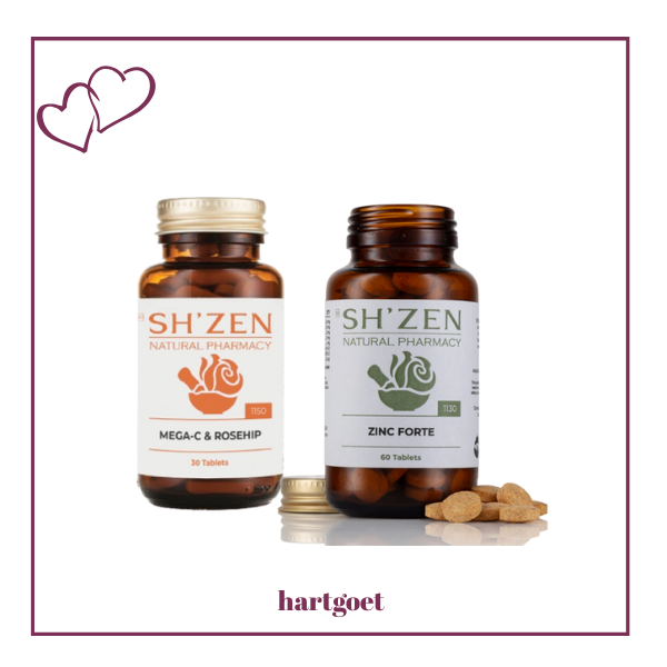Sh'Zen Mega-C & Rosehip and Sh'Zen Zinc Forte
