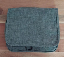 Load image into Gallery viewer, Travel Toiletry Bag – Grey
