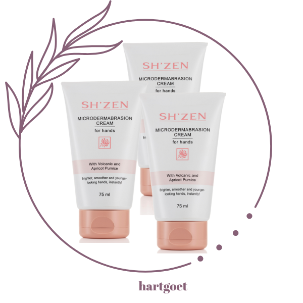 Sh'Zen Microdermabrasion Cream for hands (3 x 75ml)