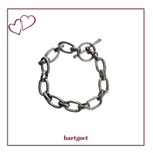 Load image into Gallery viewer, Miglio Burnished Silver Bracelet
