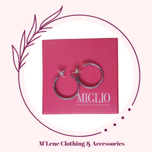 Load image into Gallery viewer, Miglio Hoop Earrings
