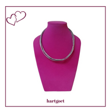 Load image into Gallery viewer, Miglio Metallica Leather Necklace
