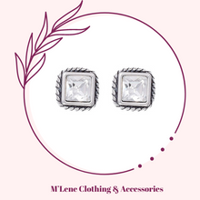 Load image into Gallery viewer, Miglio Modo Stud Earrings
