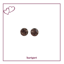 Load image into Gallery viewer, Miglio crystal stud earrings
