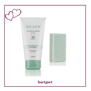 Sh'Zen Moisturiser for feet & Scrub Stone