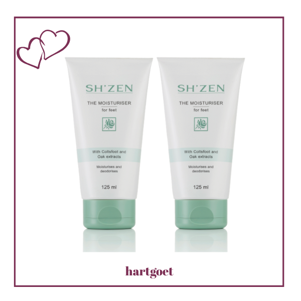 Sh'Zen Moisturiser for feet (125ml x 2)