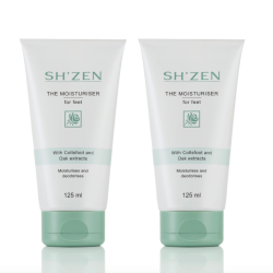 Sh'Zen Moisturiser for feet (125ml x 2)