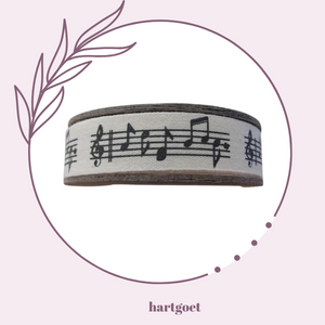 Printed Ribbon - Music Notes