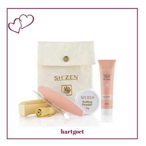 Sh'Zen Nail Buffer Kit & Cuticle Cream