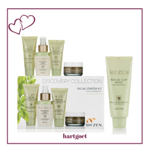 Load image into Gallery viewer, Sh&#39;Zen Natural Essence Facial Starter Kit &amp; Rescue Clay Mask
