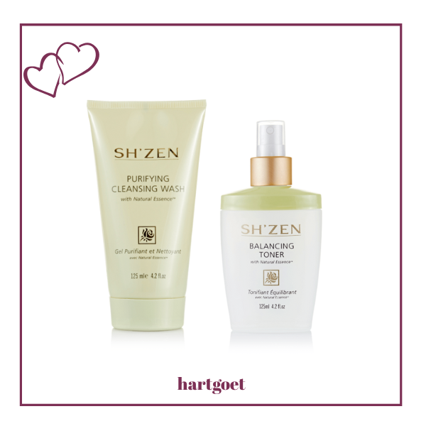 Sh'Zen Natural Essence Purifying Cleansing Wash & Balancing Toner