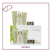 Load image into Gallery viewer, Sh&#39;Zen Natural Essence Discovery Collection Facial Starter Kit
