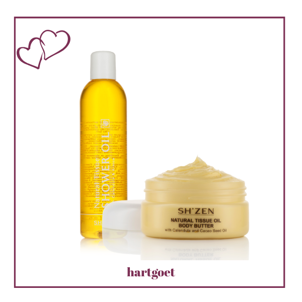 Sh'Zen Natural Tissue Oil Shower Oil & Body Butter