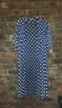 Load image into Gallery viewer, Navy Tunic Dress &amp; Navy &amp; White Jacket - L
